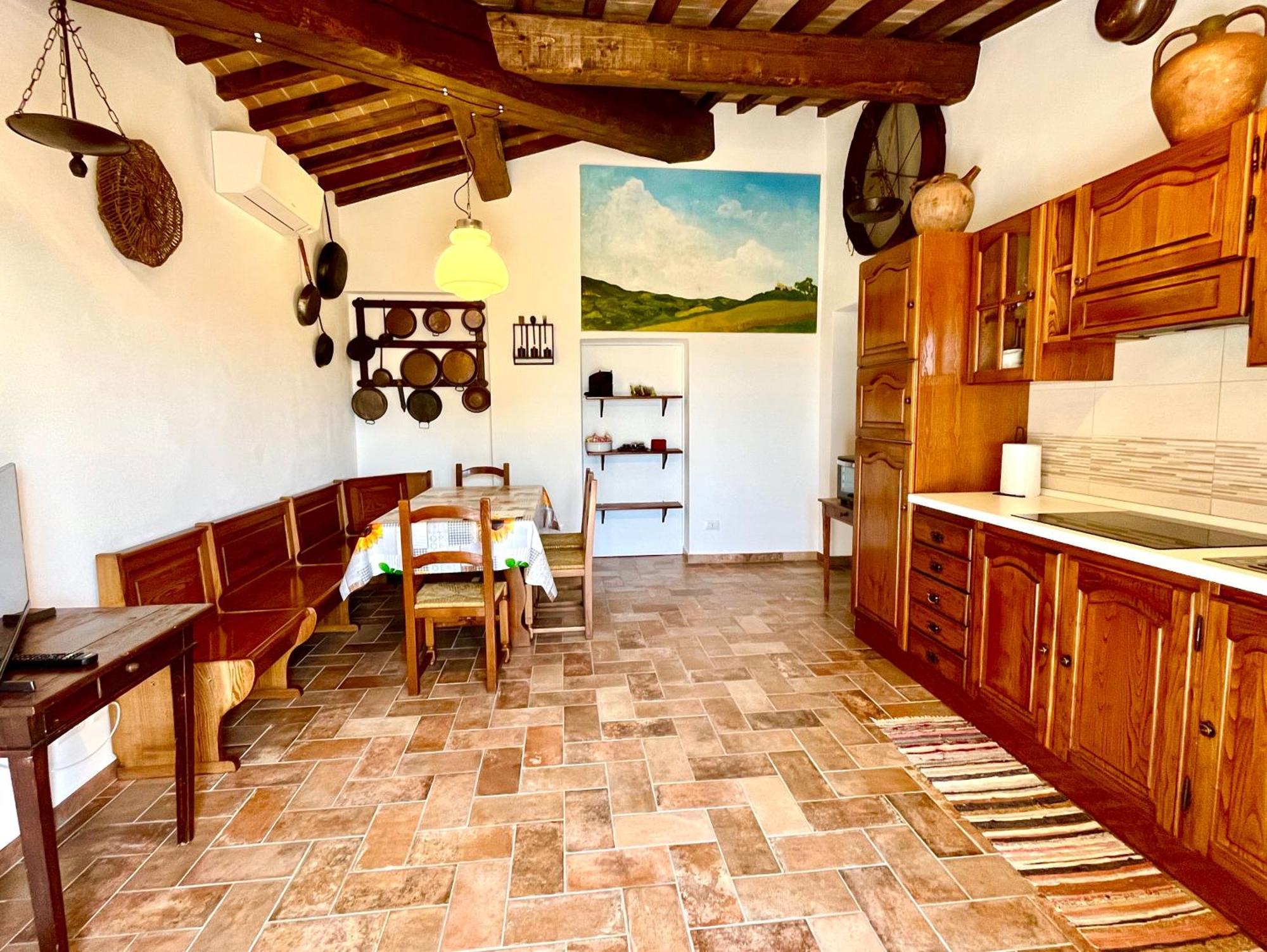 Apartamento Podere Poggio Salto Pienza Exterior foto