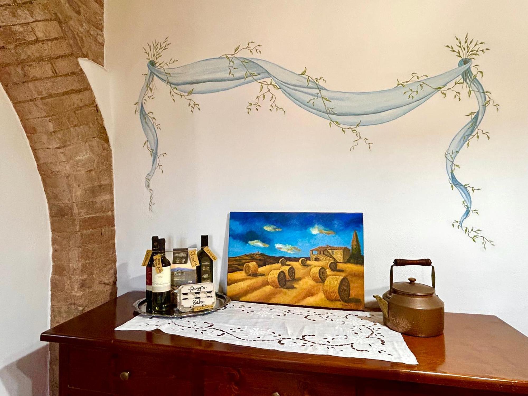 Apartamento Podere Poggio Salto Pienza Habitación foto