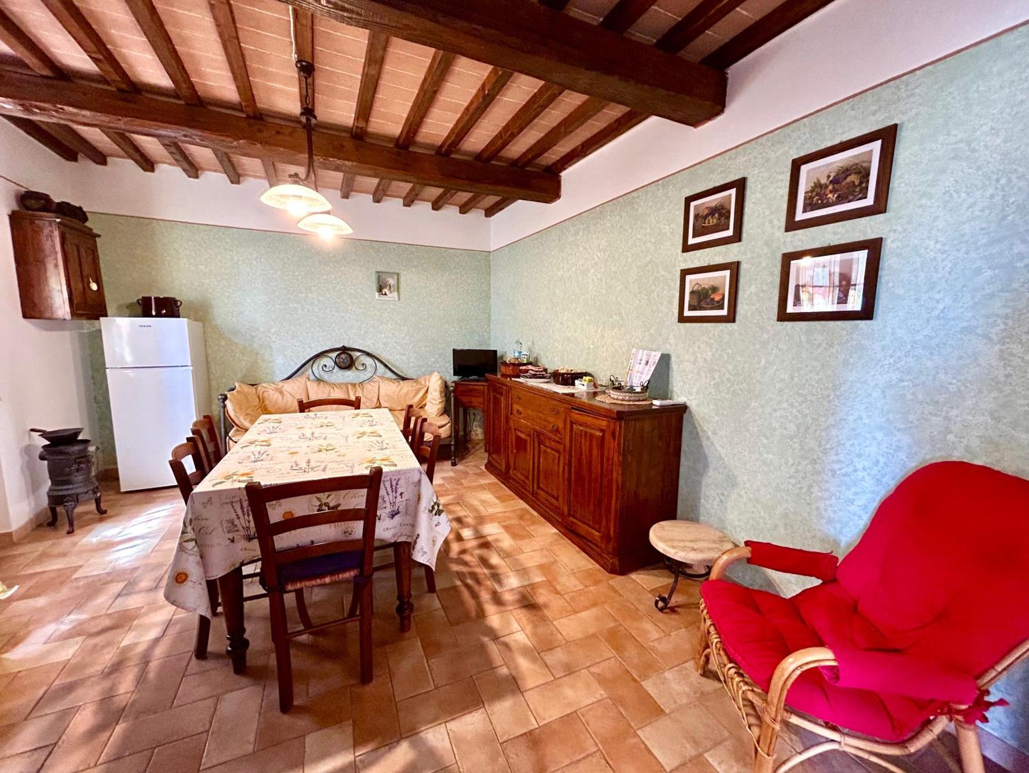 Apartamento Podere Poggio Salto Pienza Habitación foto